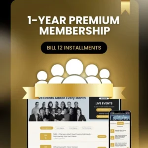 1-Year Premium Membership - Bill 12 Installments